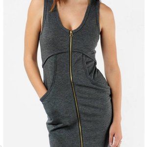 T by Alexander Wang Ponte Zip Dress- Size M